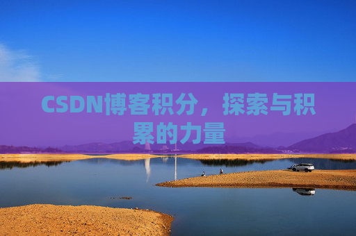CSDN博客积分，探索与积累的力量